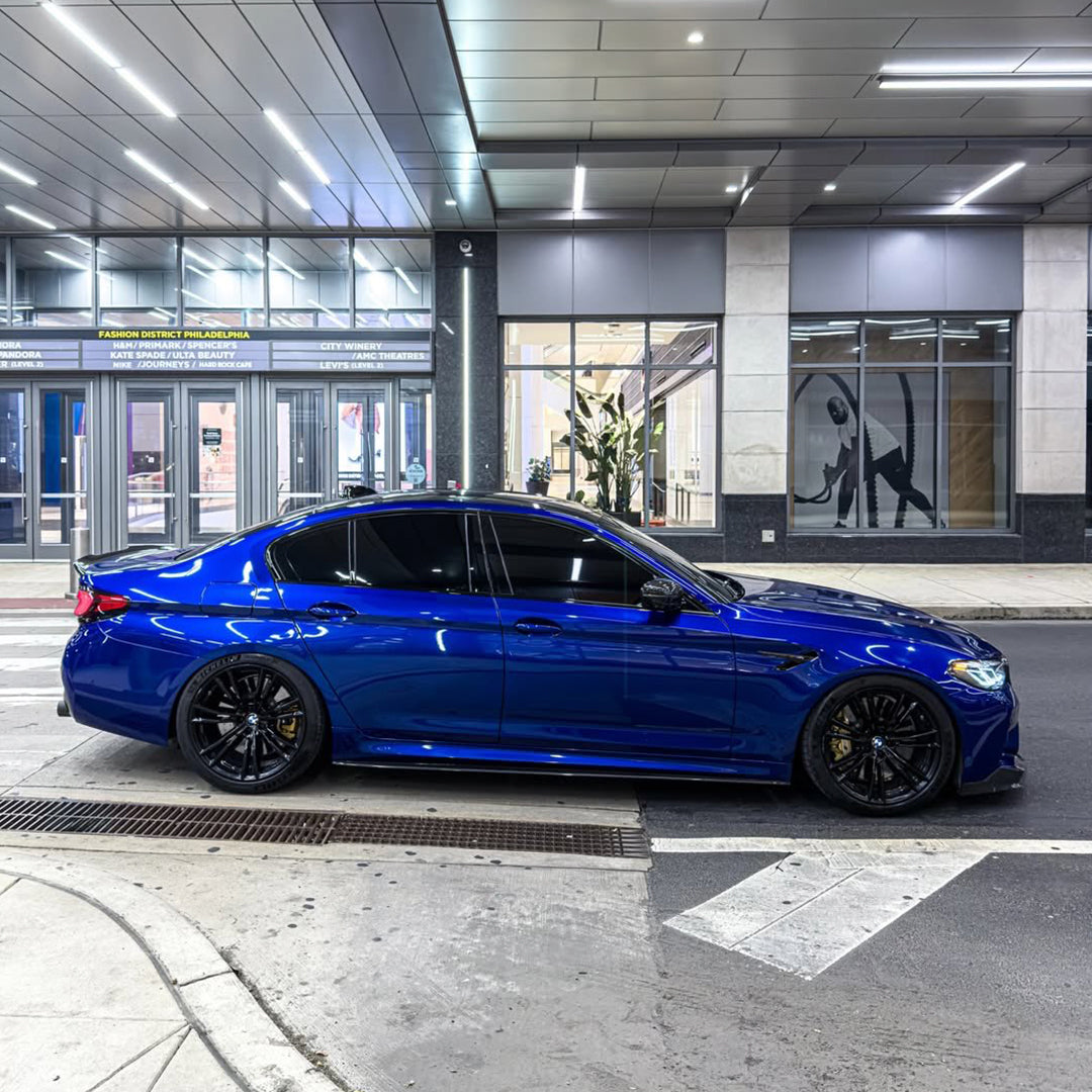 Liquid Metallic Klein Blue Vinyl Wrap