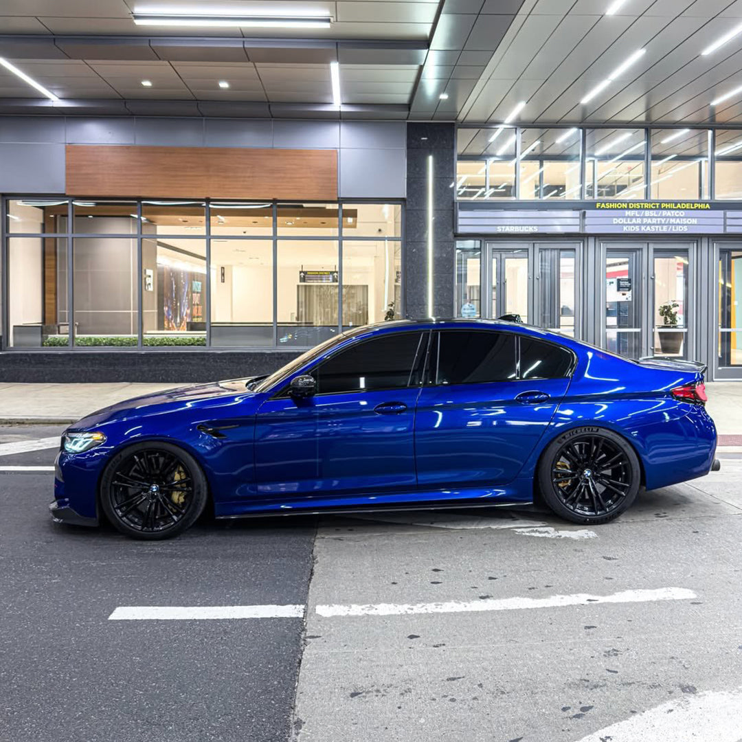 Liquid Metallic Klein Blue Vinyl Wrap
