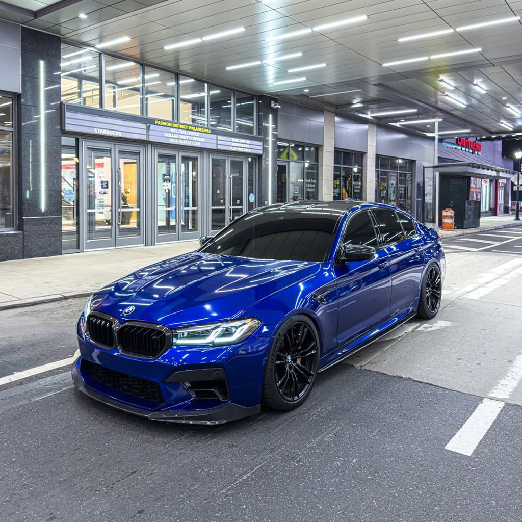 Liquid Metallic Klein Blue Vinyl Wrap