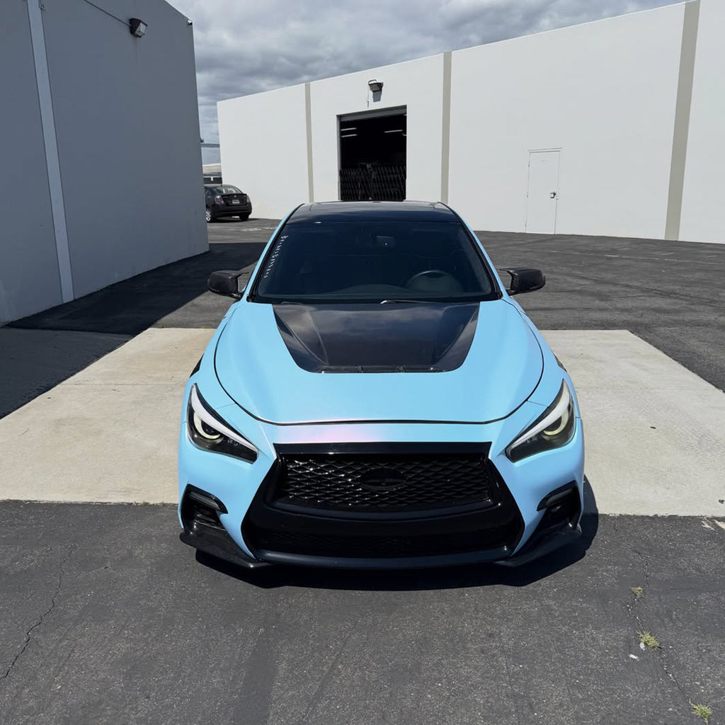 Matte Blue Shift Pink Vinyl Wrap
