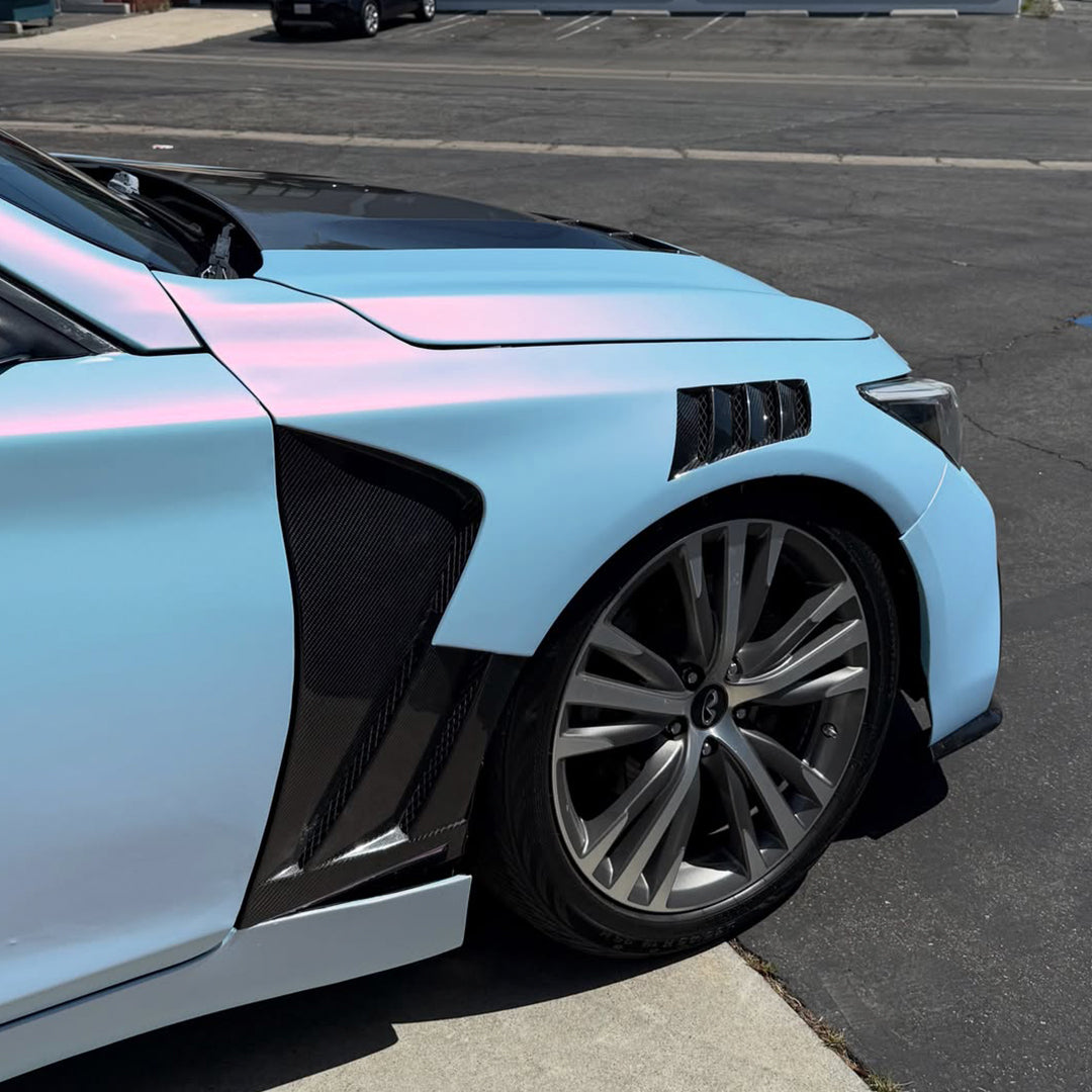 Matte Blue Shift Pink Vinyl Wrap