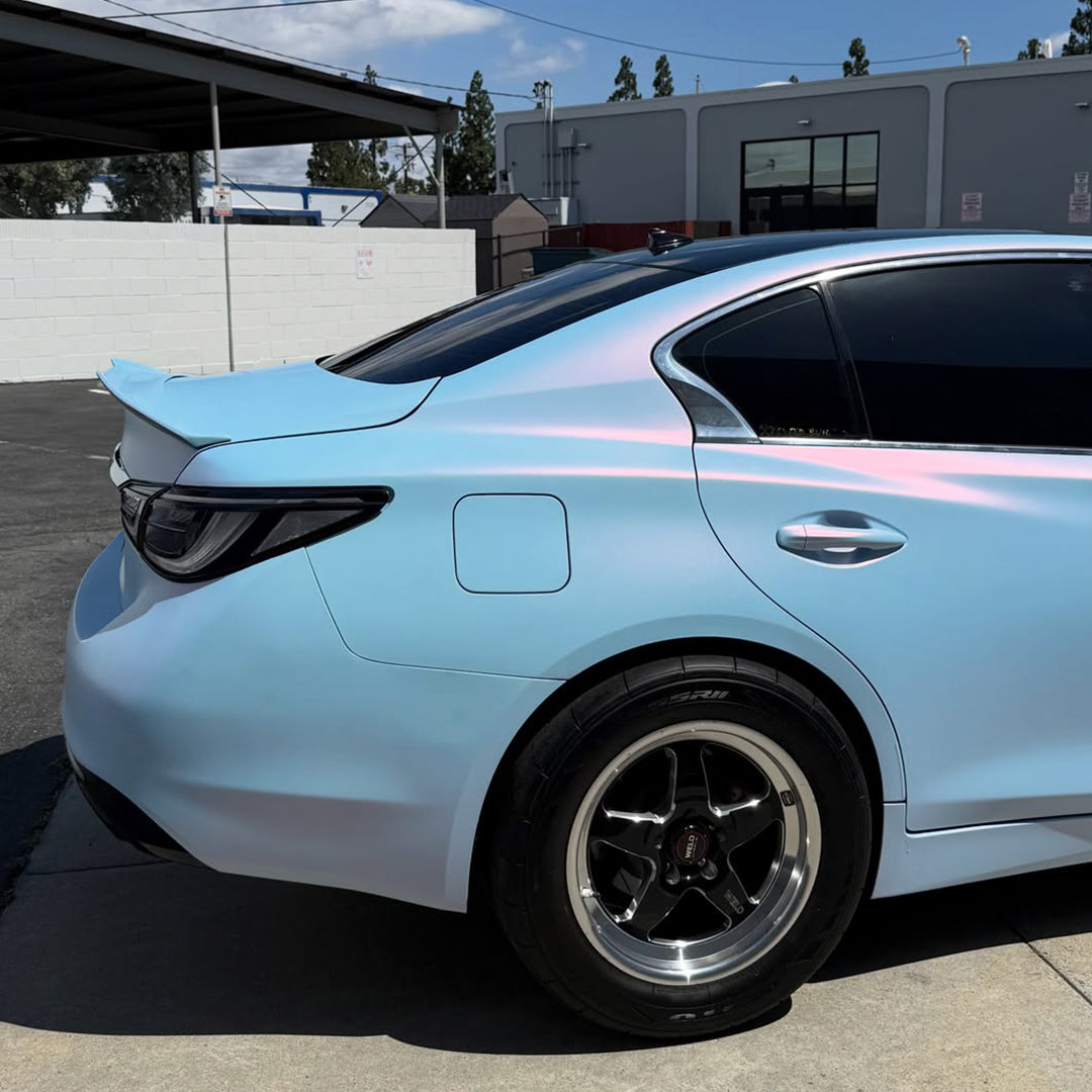 Matte Blue Shift Pink Vinyl Wrap