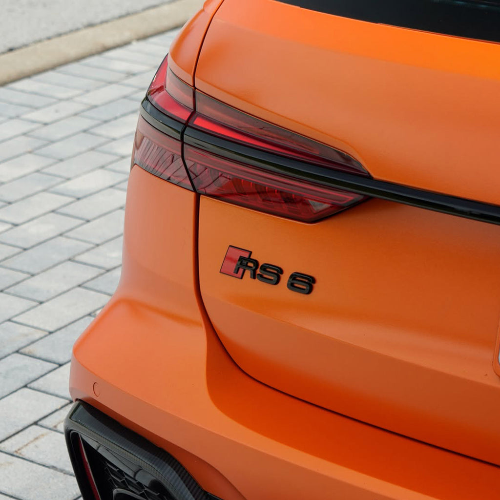 Matte Flat Orange Vinyl Wrap