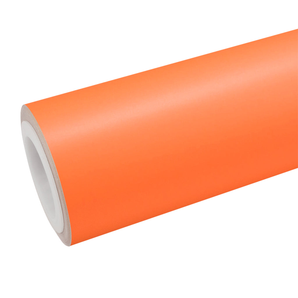 Matte Flat Orange Vinyl Wrap - product view 1
