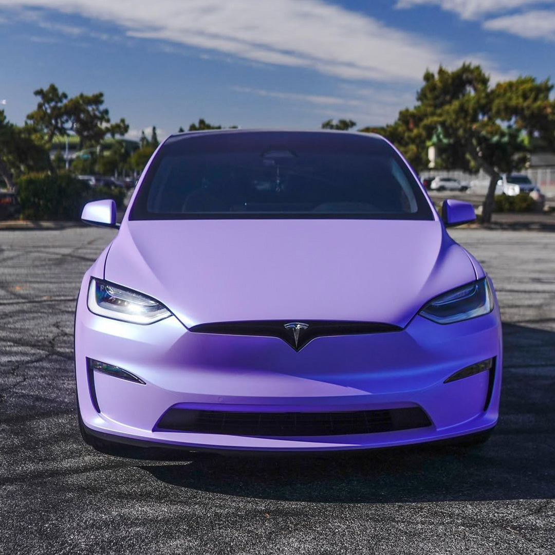 Matte Glacier Purple Vinyl Wrap