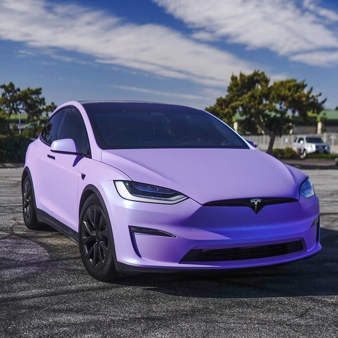 Matte Glacier Purple Vinyl Wrap