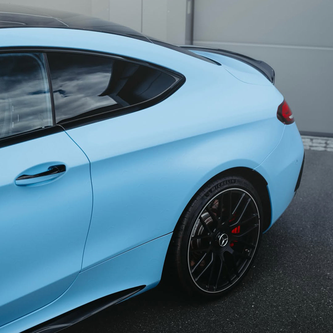 Matte Light Blue Vinyl Wrap