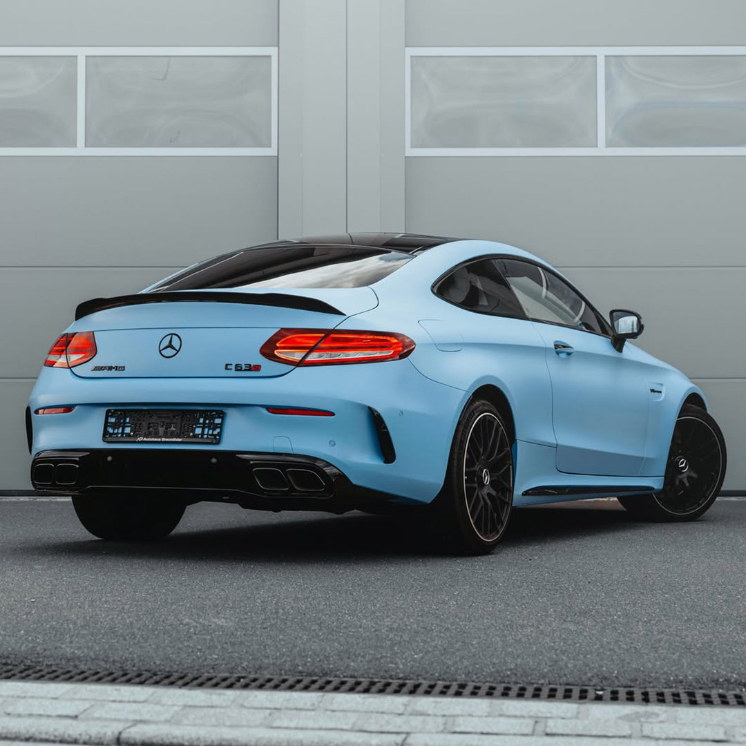 Matte Light Blue Vinyl Wrap