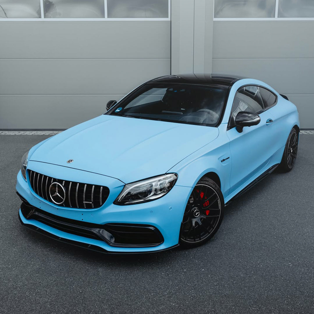 Matte Light Blue Vinyl Wrap