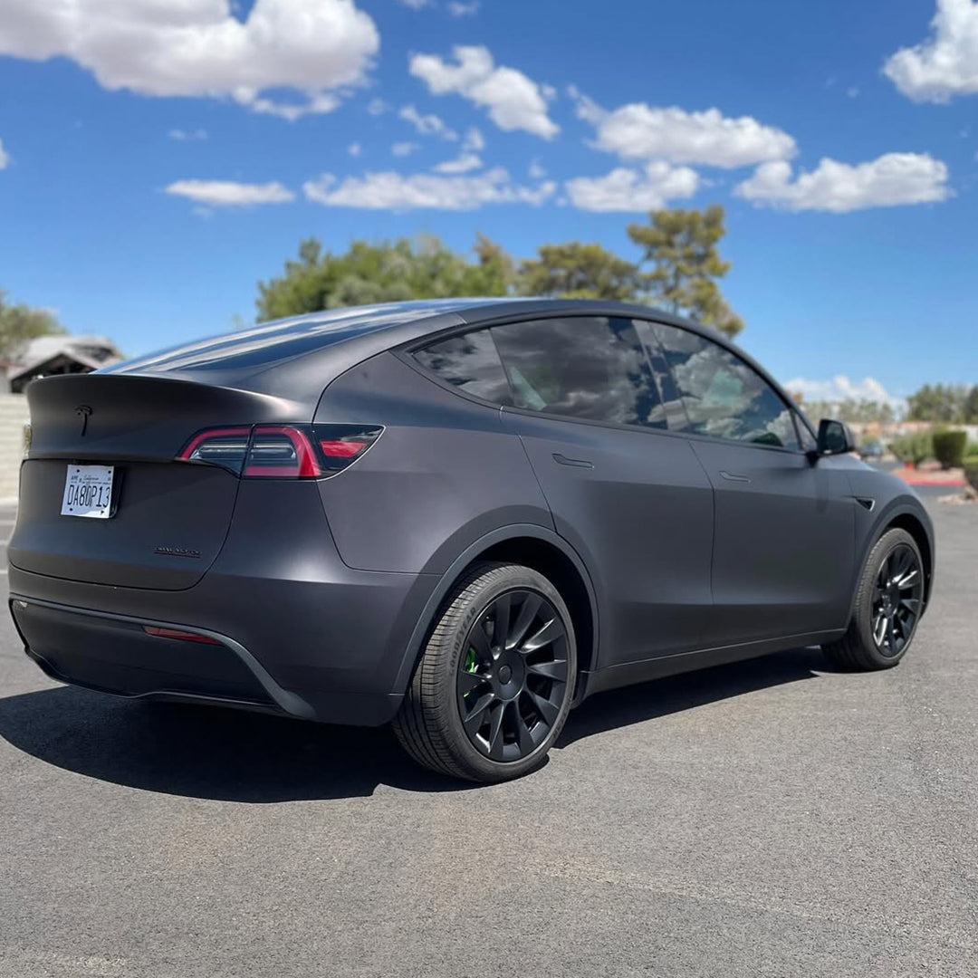 Matte Metallic Blackish Purple Vinyl Wrap