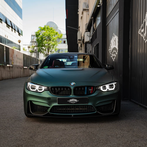 Matte Metallic Dark Green Vinyl Wrap