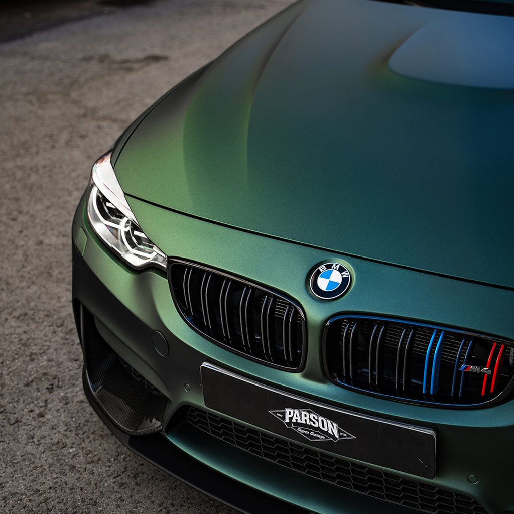 Matte Metallic Dark Green Vinyl Wrap
