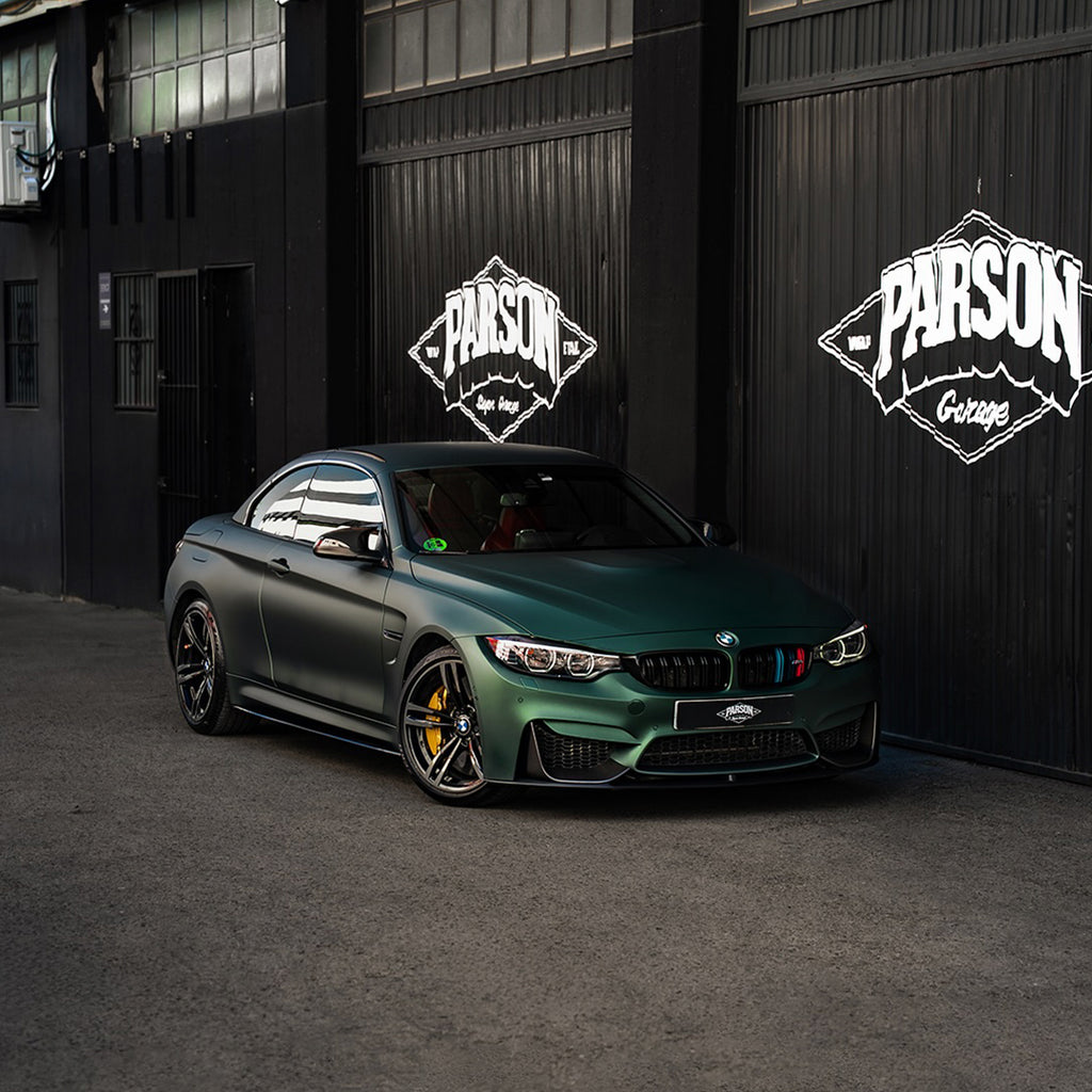 Matte Metallic Dark Green Vinyl Wrap