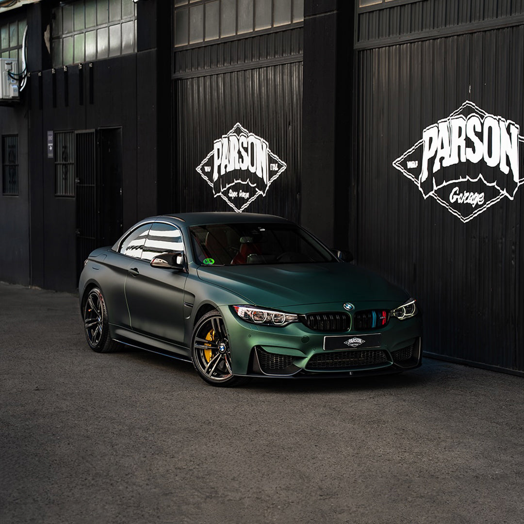 Matte Metallic Dark Green Vinyl Wrap