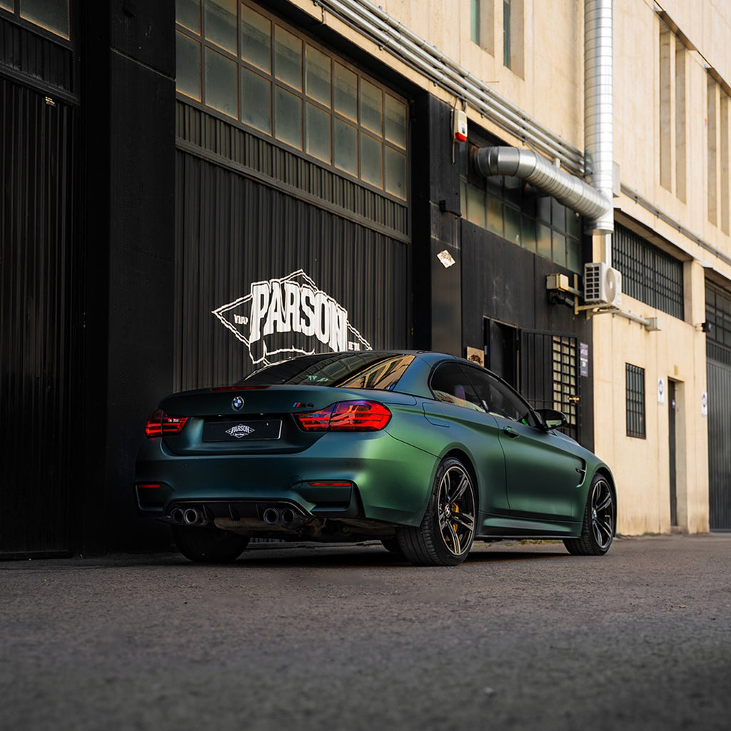 Matte Metallic Dark Green Vinyl Wrap