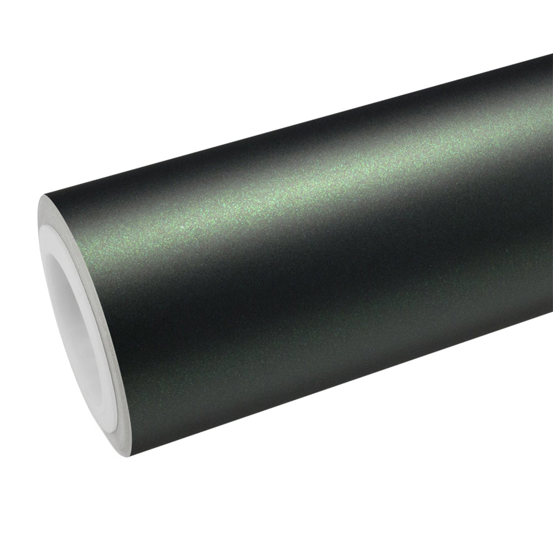 Matte Metallic Dark Green Vinyl Wrap - product view 1