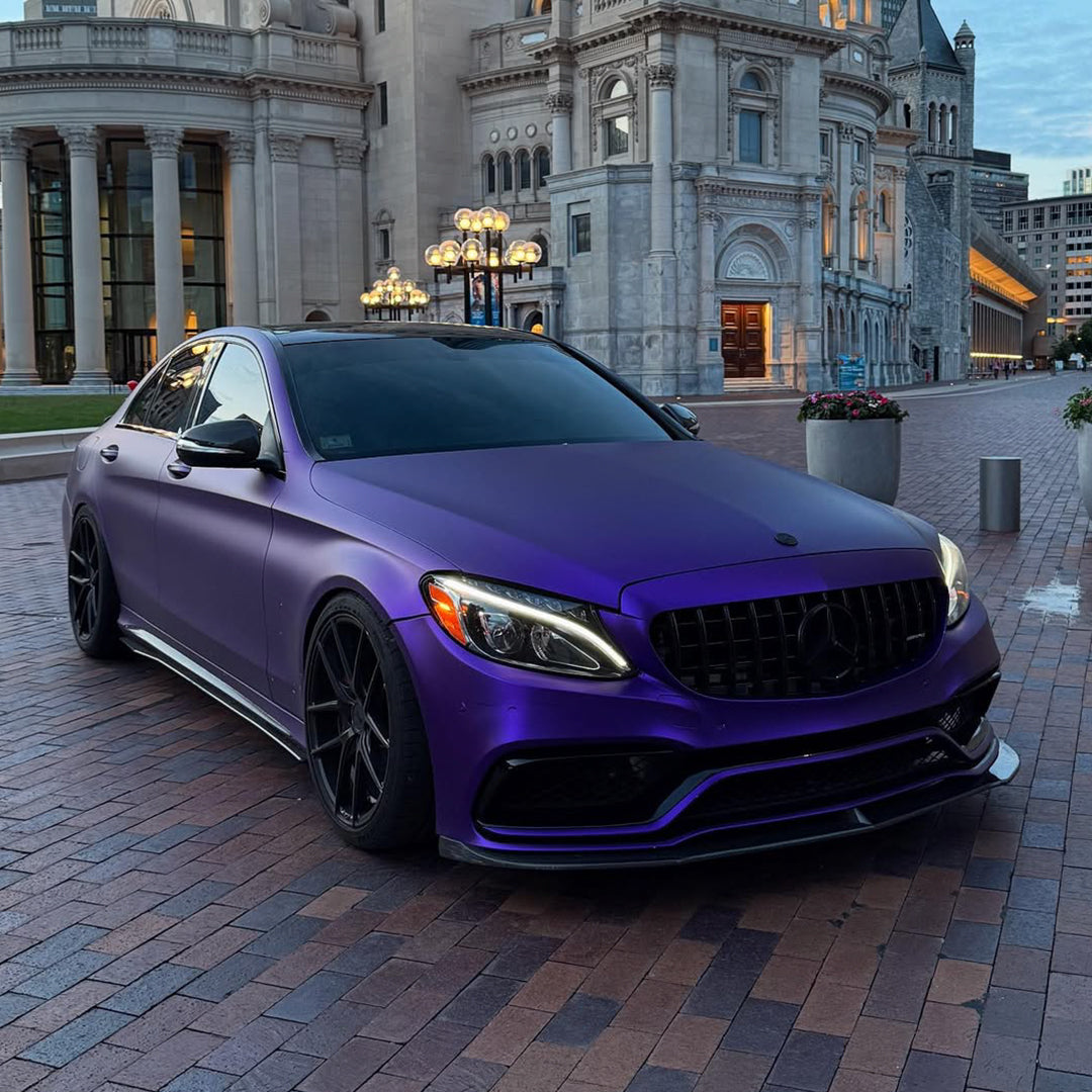 Matte Metallic Eminence Purple Vinyl Wrap