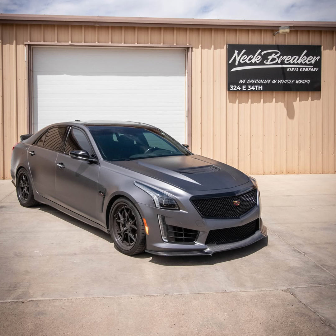 Matte Metallic Foggy Gray Vinyl Wrap