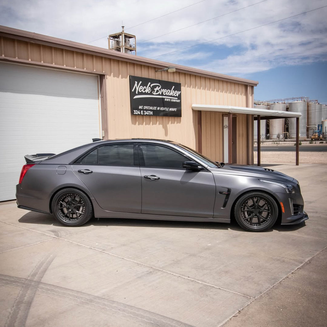 Matte Metallic Foggy Gray Vinyl Wrap
