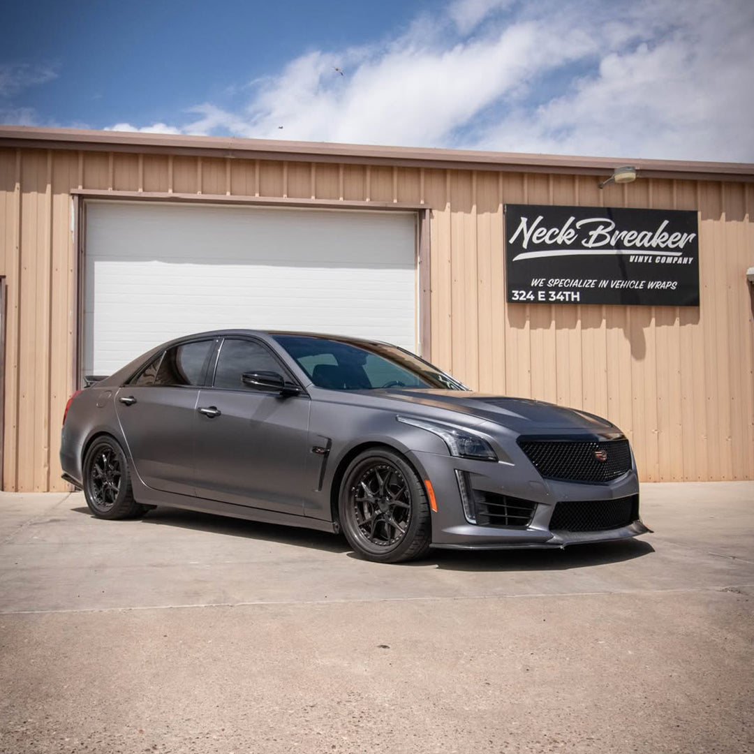 Matte Metallic Foggy Gray Vinyl Wrap