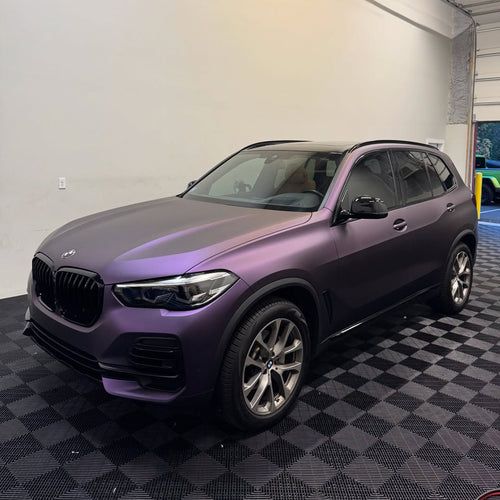 Matte Metallic Magic Purple Vinyl Wrap