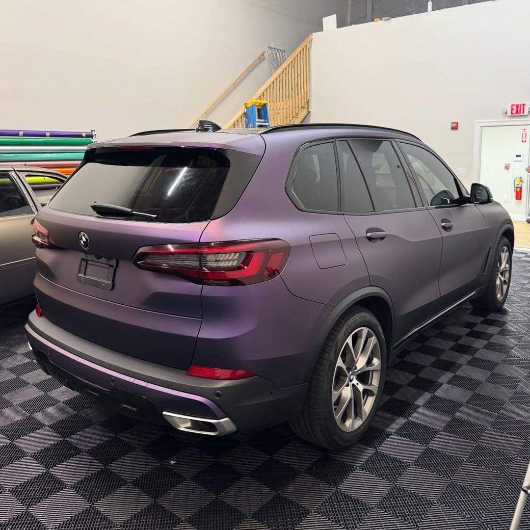 Matte Metallic Magic Purple Vinyl Wrap