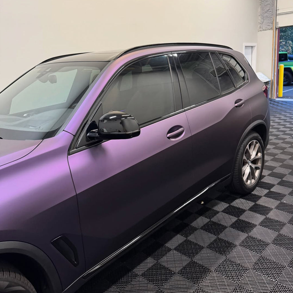 Matte Metallic Magic Purple Vinyl Wrap