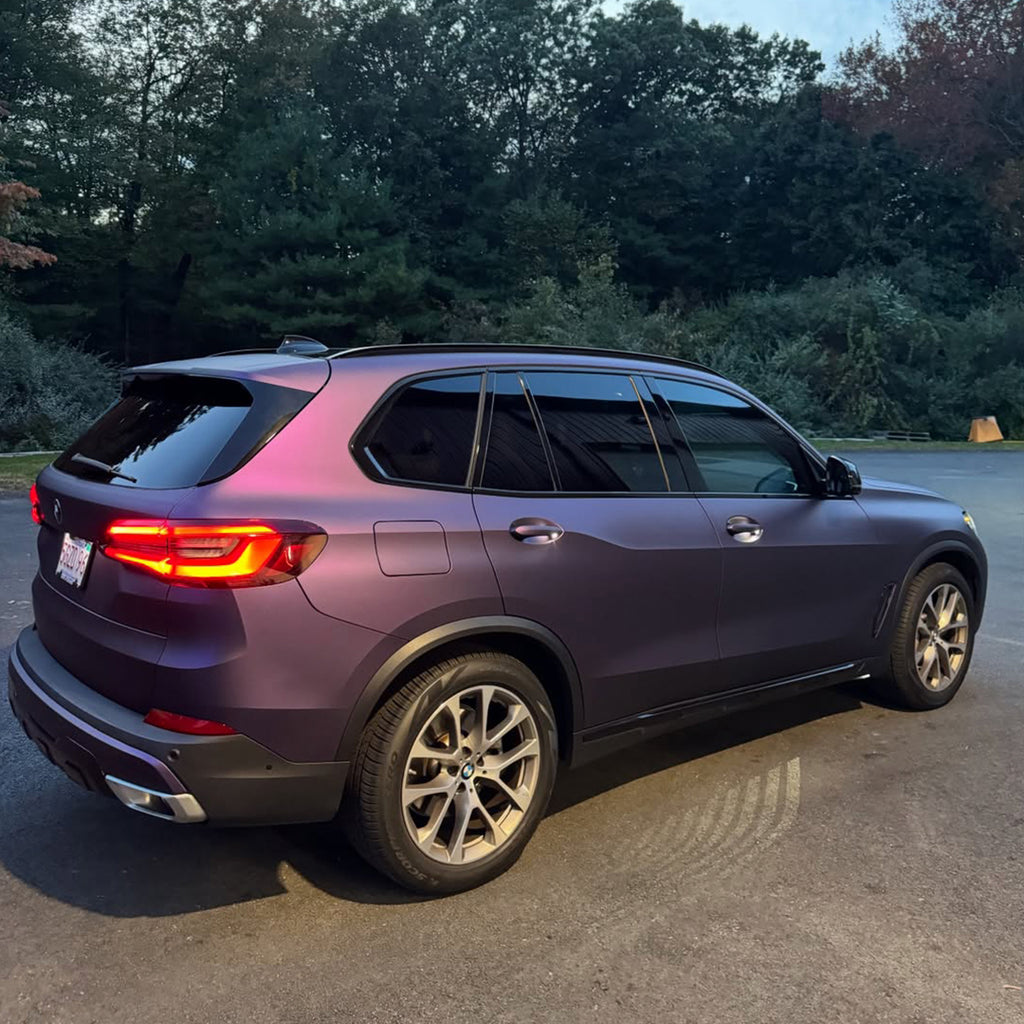 Matte Metallic Magic Purple Vinyl Wrap