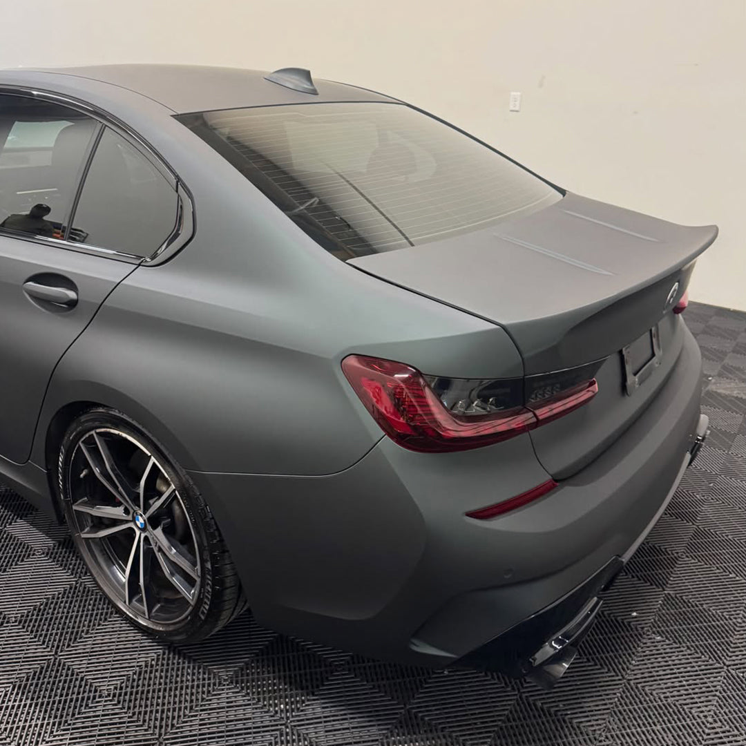 Matte Metallic Mysterious Green Vinyl Wrap