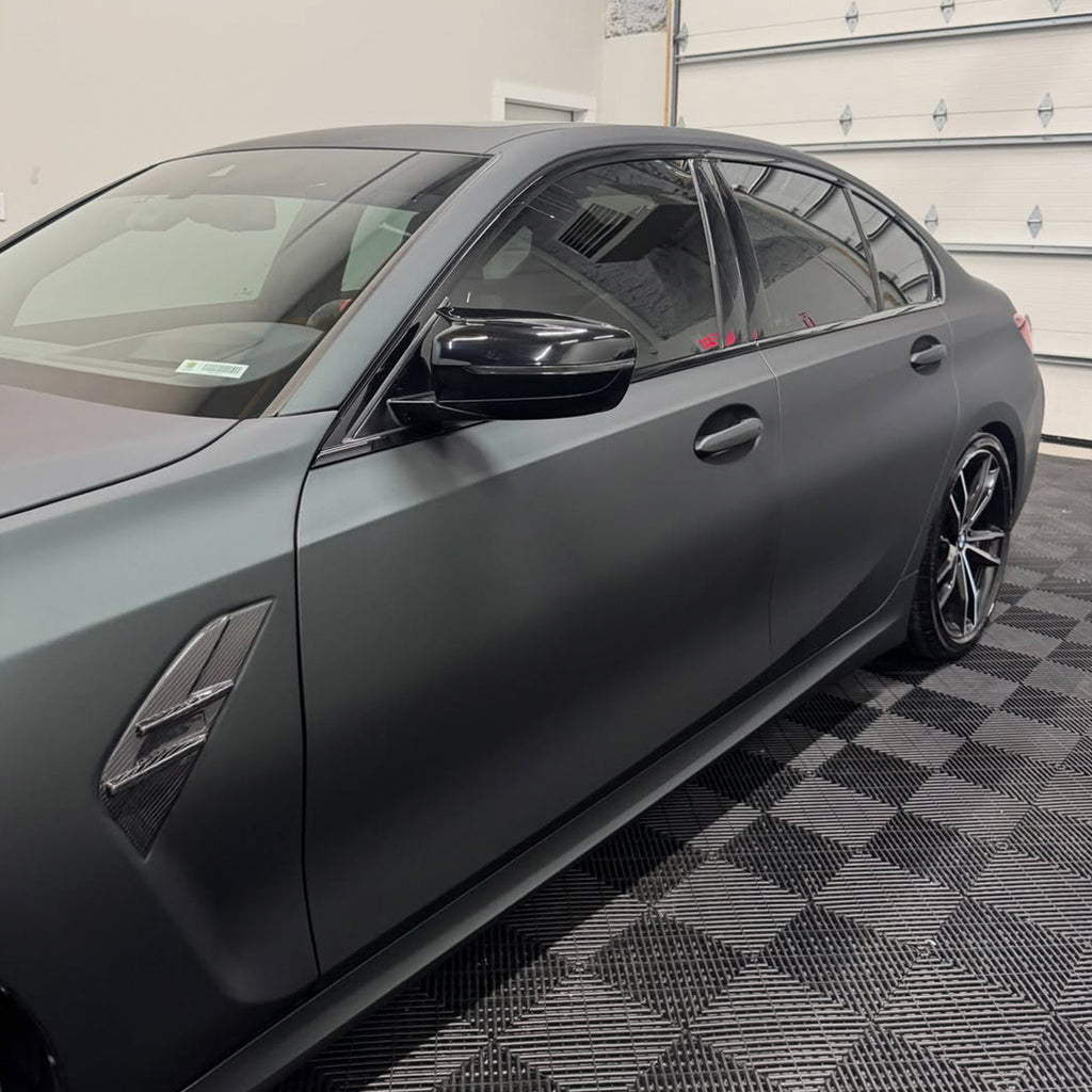 Matte Metallic Mysterious Green Vinyl Wrap