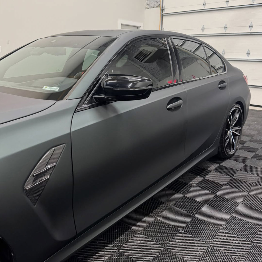 Matte Metallic Mysterious Green Vinyl Wrap