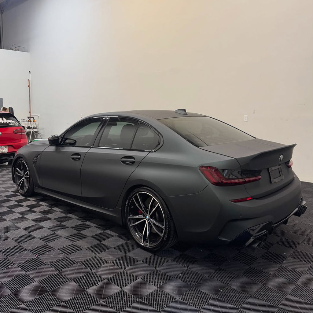 Matte Metallic Mysterious Green Vinyl Wrap