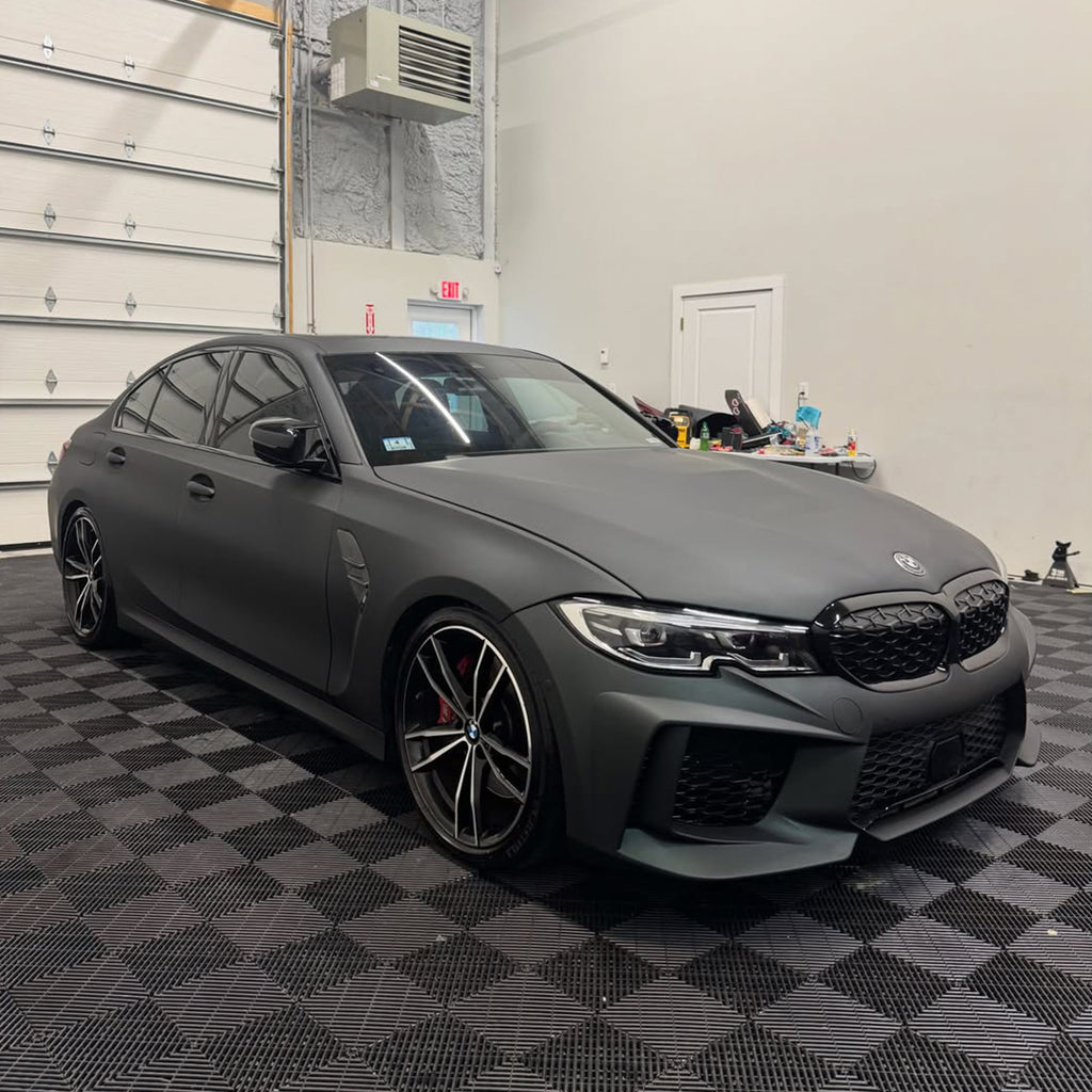 Matte Metallic Mysterious Green Vinyl Wrap