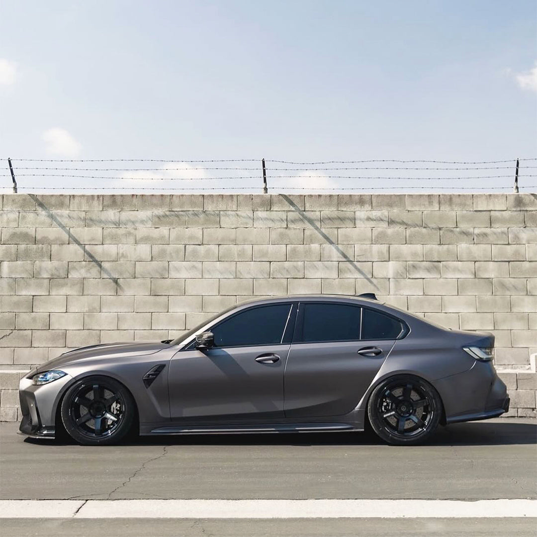 Matte Metallic Selenite Gray Vinyl Wrap