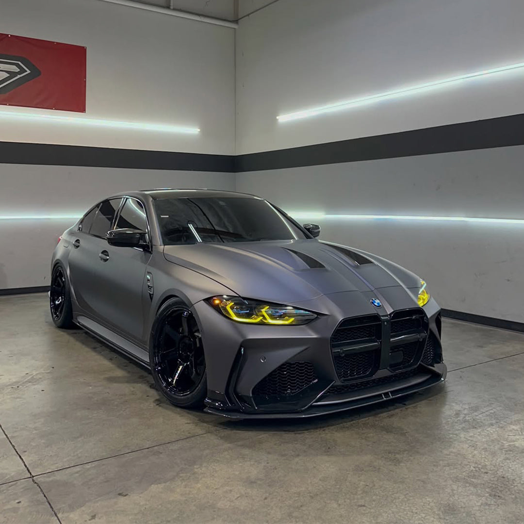Matte Metallic Selenite Gray Vinyl Wrap
