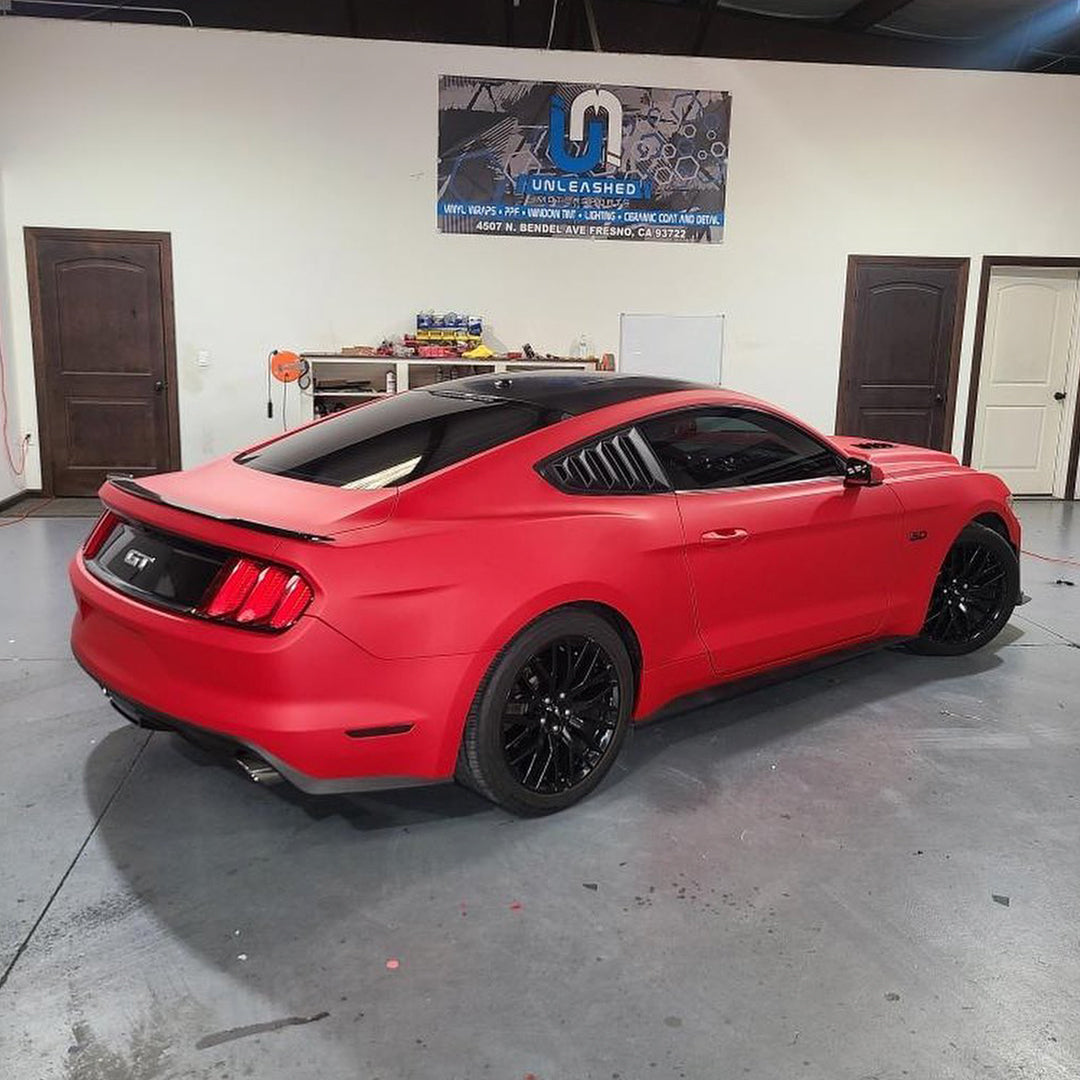 Matte Red Vinyl Wrap