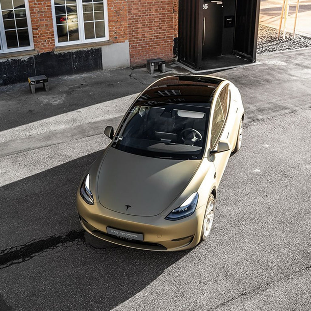 Matte Sand Yellow PPF