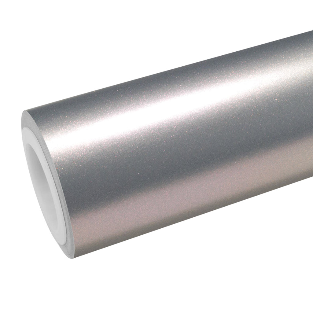 Matte Silver Red Vinyl Wrap - product view 1