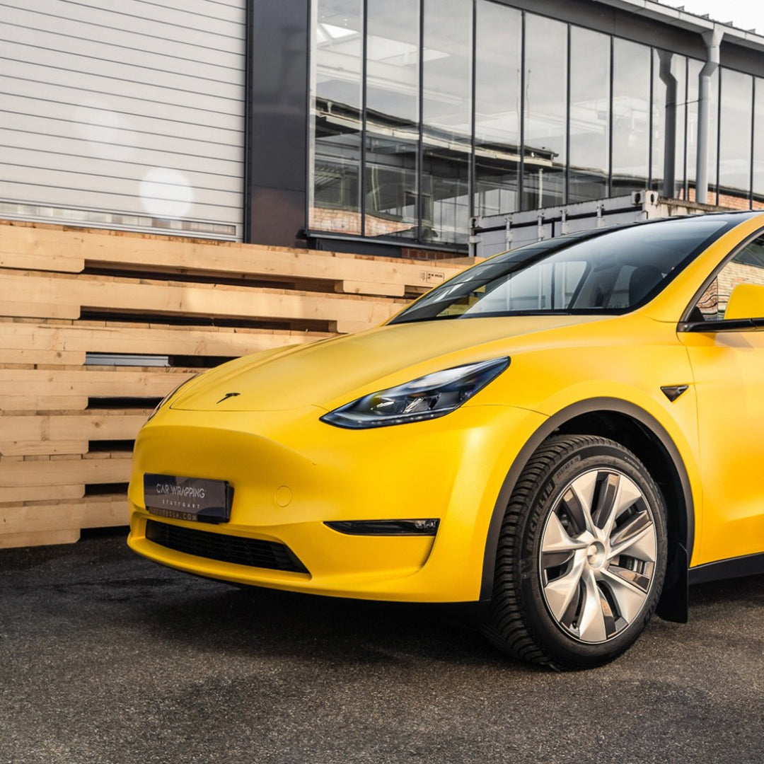 Matte Sunflower Vinyl Wrap