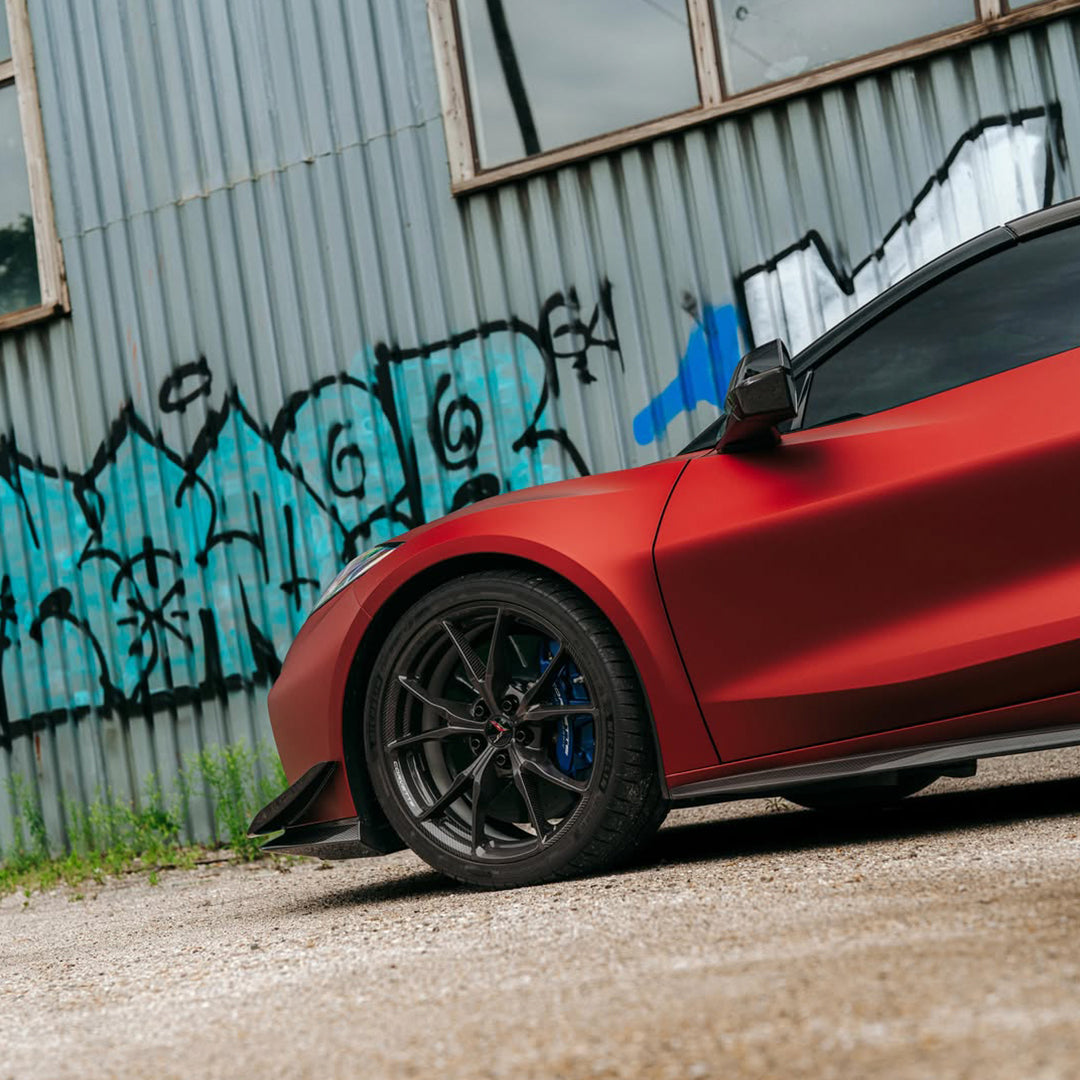 Matte Wildfire Gem Red PPF