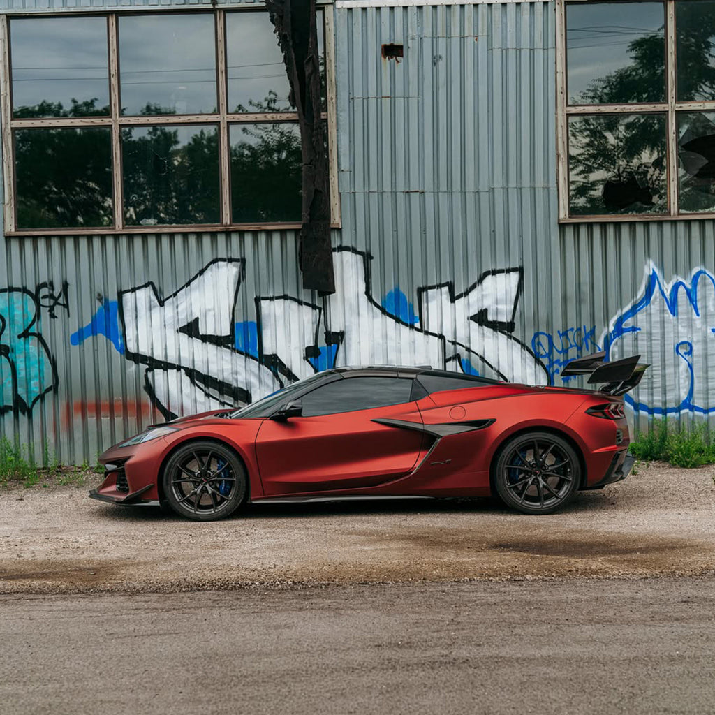 Matte Wildfire Gem Red PPF