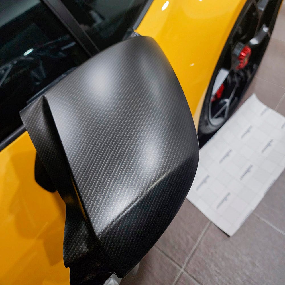 Matte Carbon Fiber Ceramic Carbo Vinyl Wrap|Eowrap