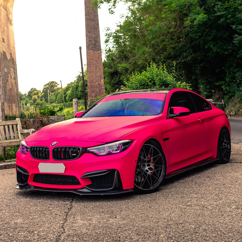 Matte Florescence Pink Vinyl Wrap