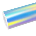 Matte Rainbow Chrome White Vinyl Wrap - product view 1