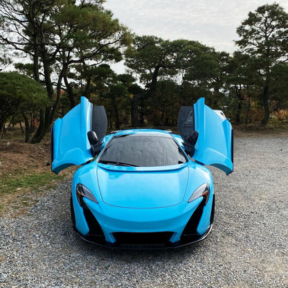 McLaren|Super Glossy Sky Blue Vinyl Wrap|Eowrap