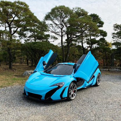 McLaren|Super Glossy Sky Blue Vinyl Wrap|Eowrap