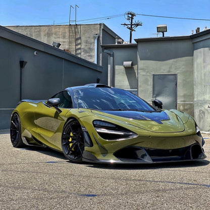 McLaren|Super Glossy Reseda Green Vinyl Wrap|Eowrap