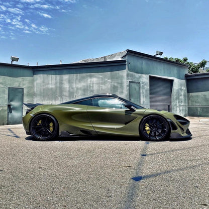 McLaren|Super Glossy Reseda Green Vinyl Wrap|Eowrap