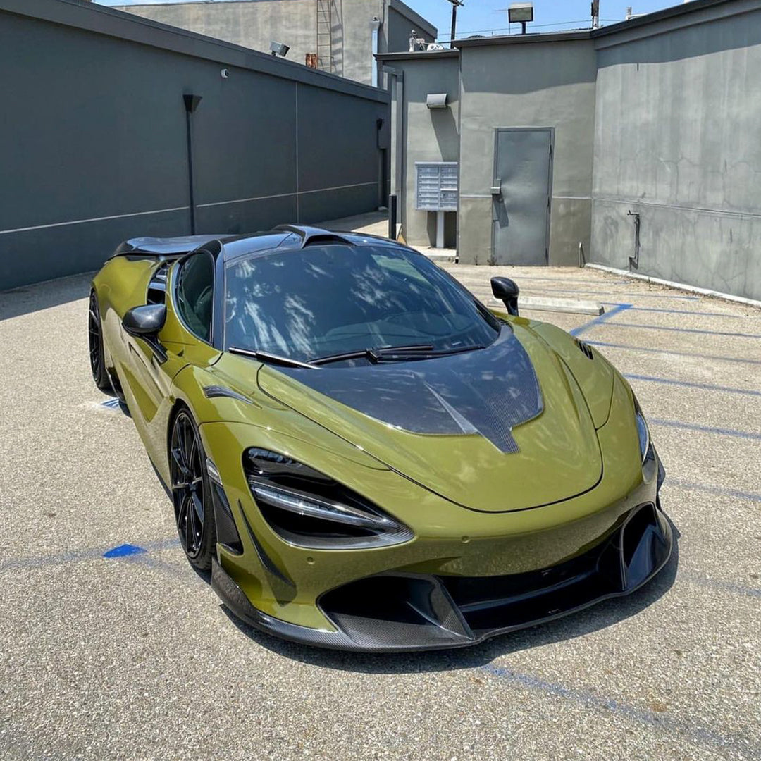 McLaren|Super Glossy Reseda Green Vinyl Wrap|Eowrap