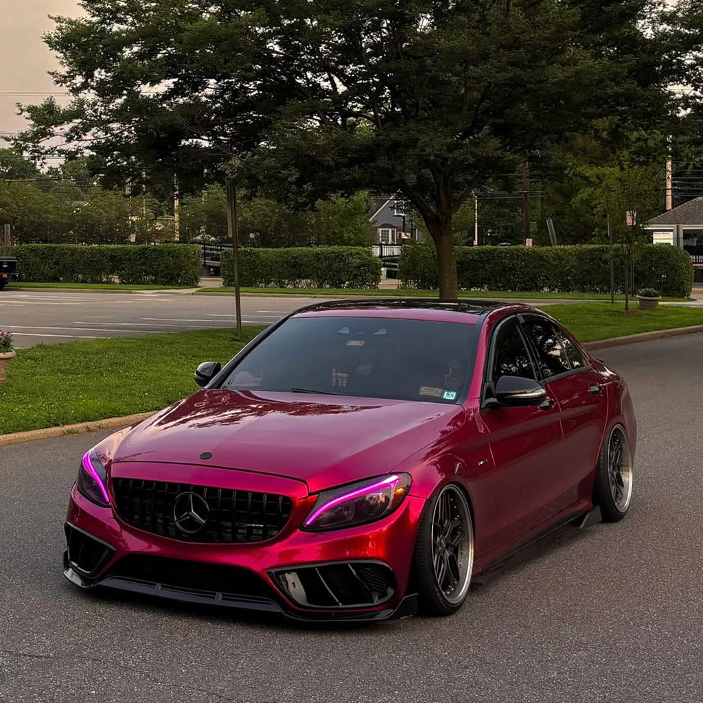 Metallic Red Purple PPF